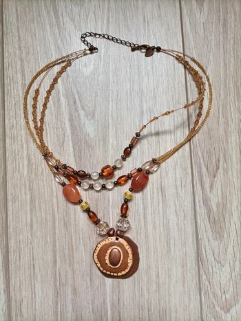 Collier ras de cou perles