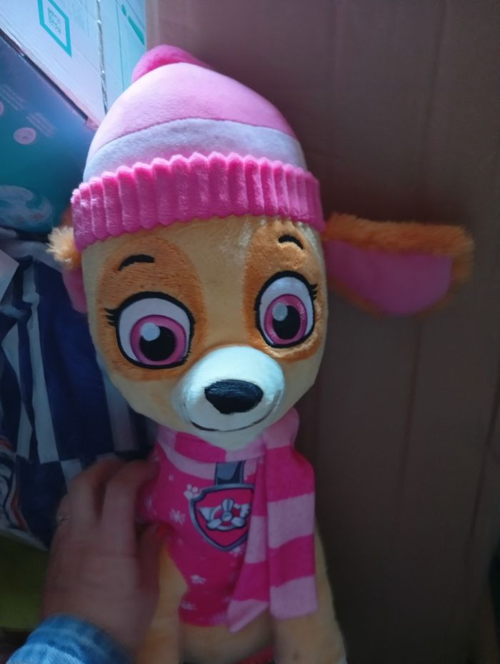 Grande peluche stella pat patrouille - photo numéro 2