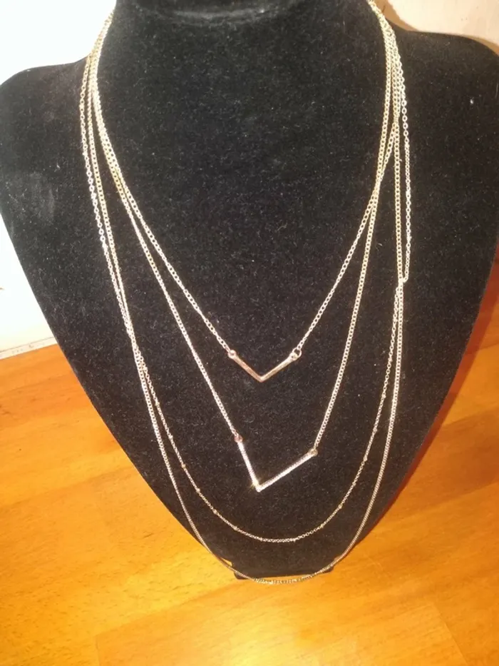 Collier Sautoir 4 Rang