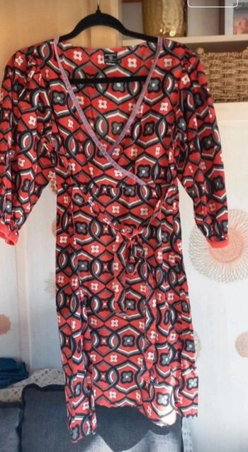Robe éthnique en coton 