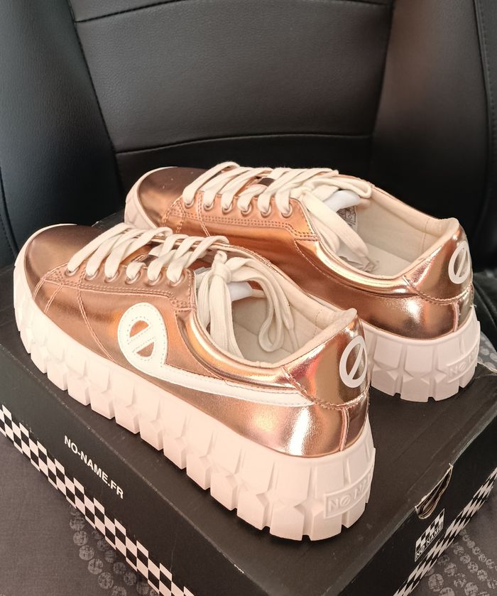 Baskets Femme, NO NAME play sneaker W, Rose-Gold. Pointure 38. Neuves. - photo numéro 2