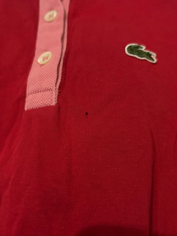 polo Lacoste rouge - photo numéro 6