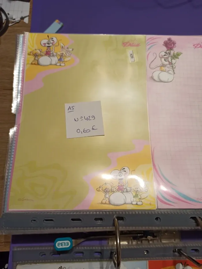 Feuille Diddl A5 429 0,60€