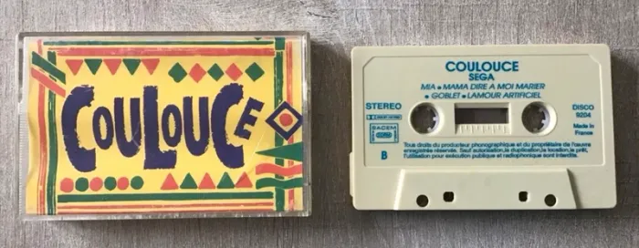 Vintage cassette audio coulouce seggae