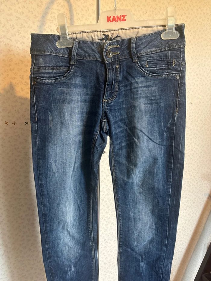 Jeans taille 36 sans étiquette voir mesure marque promod - photo numéro 2