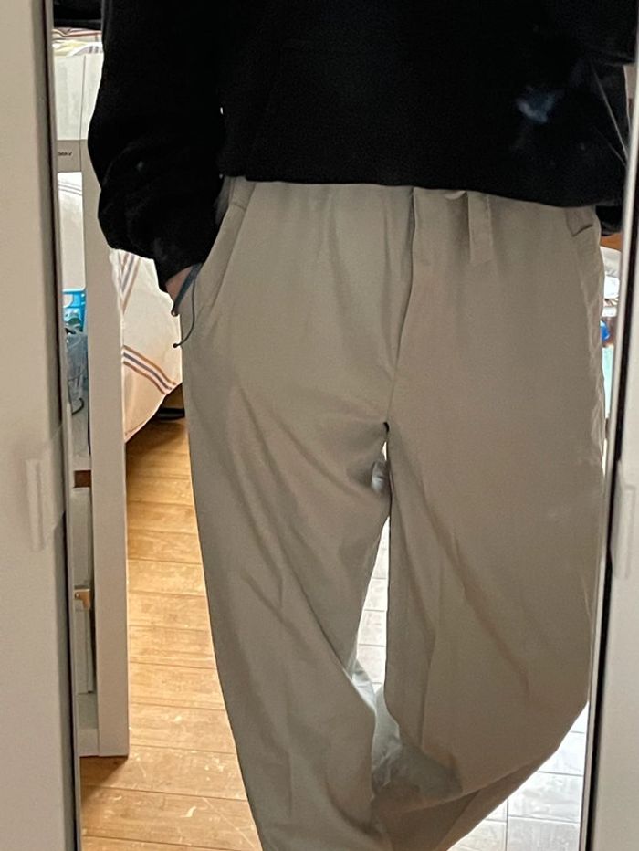 Pantalon droit gris - photo numéro 3
