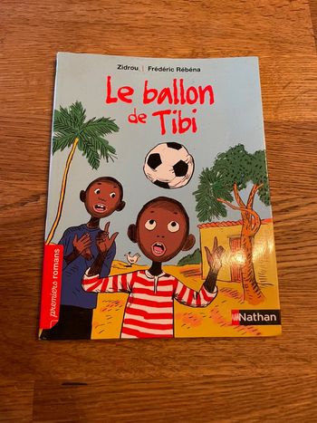 Livre premiers romans Le ballon de Tibi