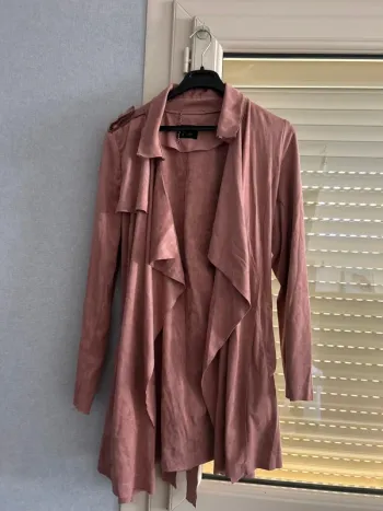 Manteau en daim