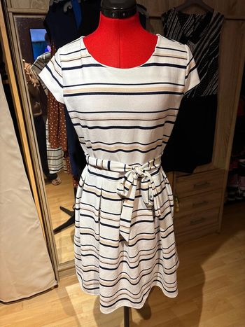 Robe rayée