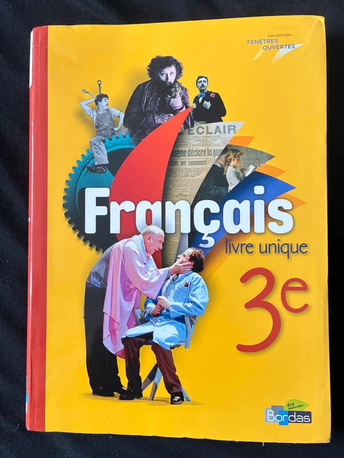 Manuel scolaire Français 3eme
