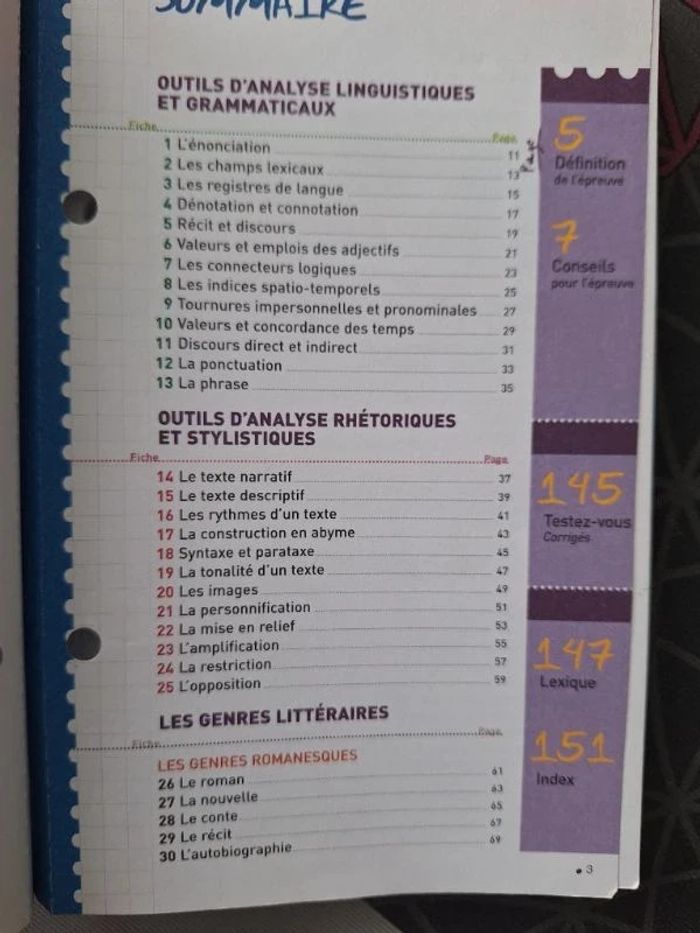 Lot de fiches Objectif Bac - photo numéro 3