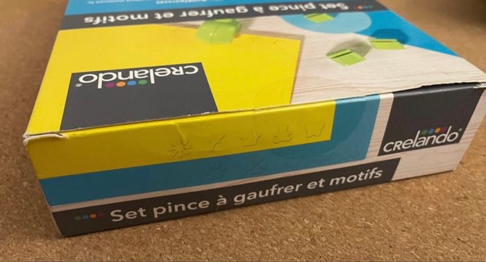 Set pince à gaufrer neuf - photo numéro 3