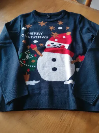 Pull de Noël mixte 10 ans Kiabi