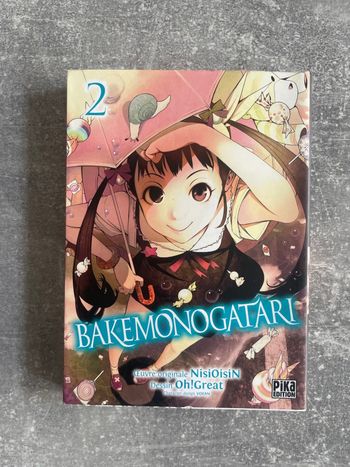 Manga Bakemonogatari tome 2 en version française.