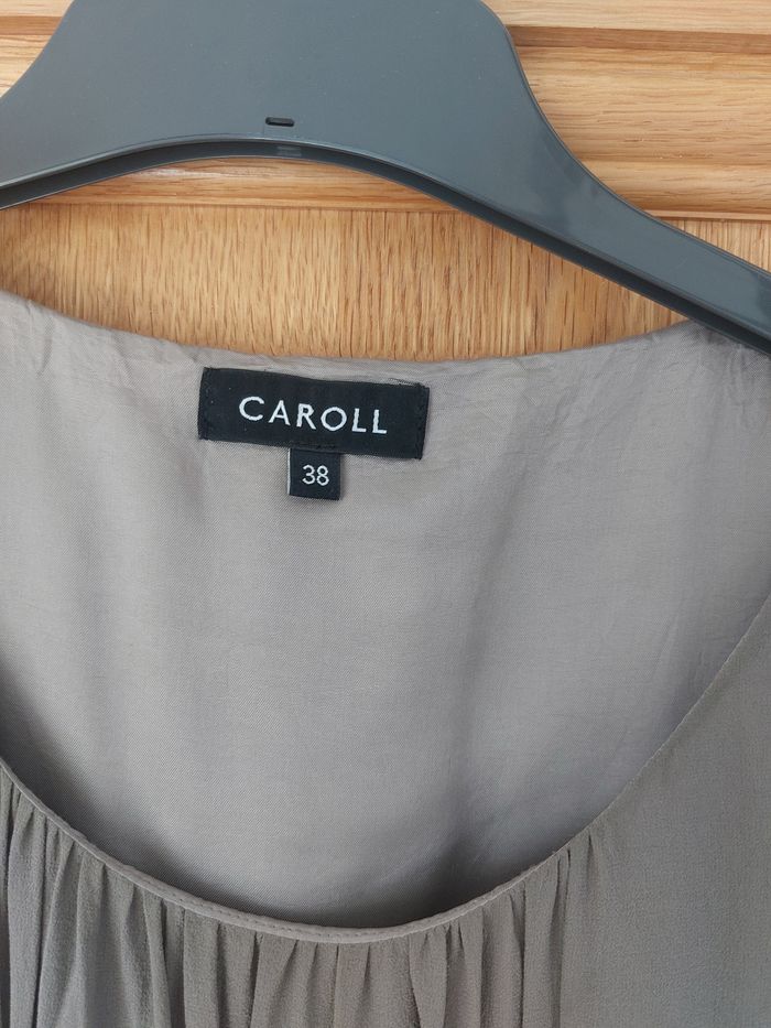 Robe caroll kaki/anthracite - photo numéro 4