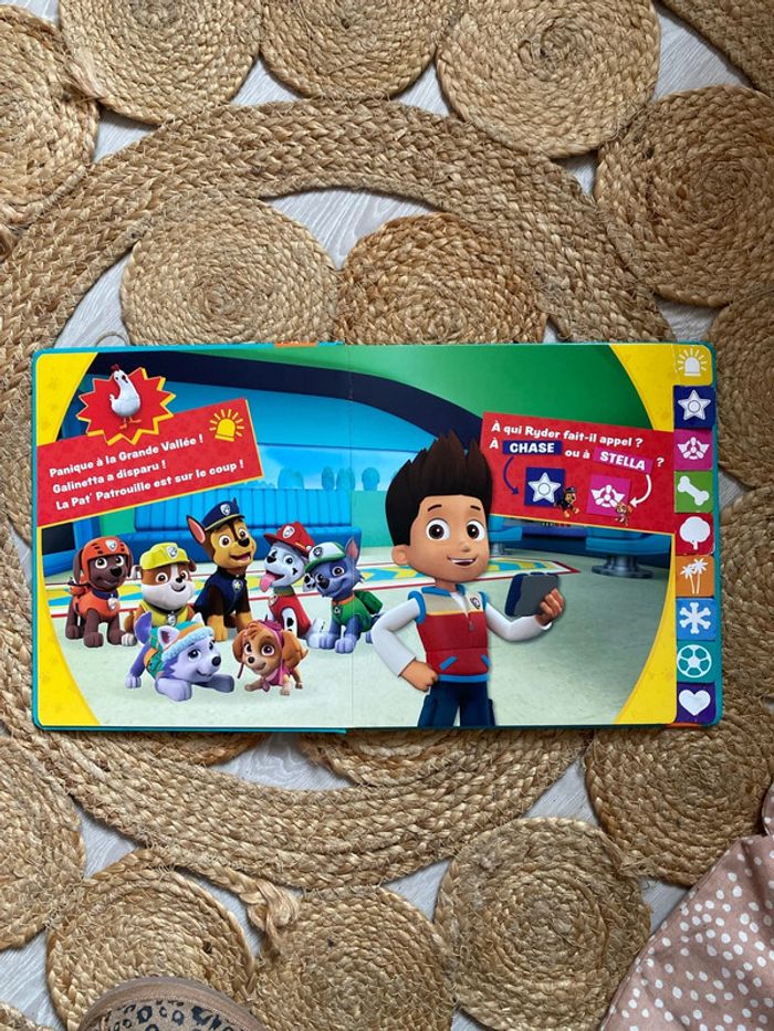 Livre je crée mon histoire paw patrol pat patrouille - photo numéro 2