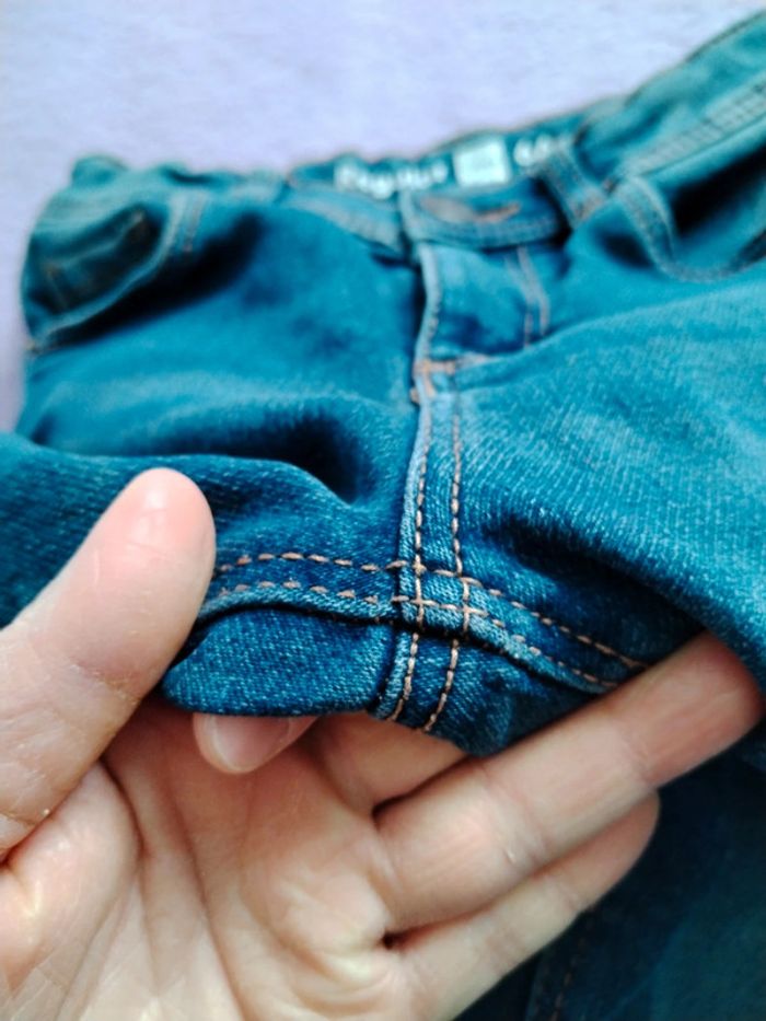 Jean regular bleu Tissaïa 6 ans - photo numéro 7