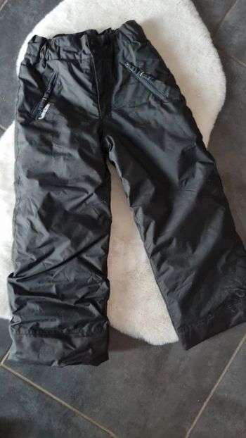Pantalon ski noir unisexe 6 ans Décathlon pour fille / garçon comme neuf