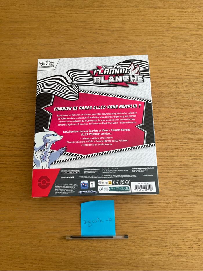 Lot coffret classeur pokémon EV10.5 - photo numéro 7