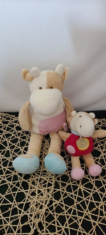 Doudou Vache Cerise Doudou et Compagnie