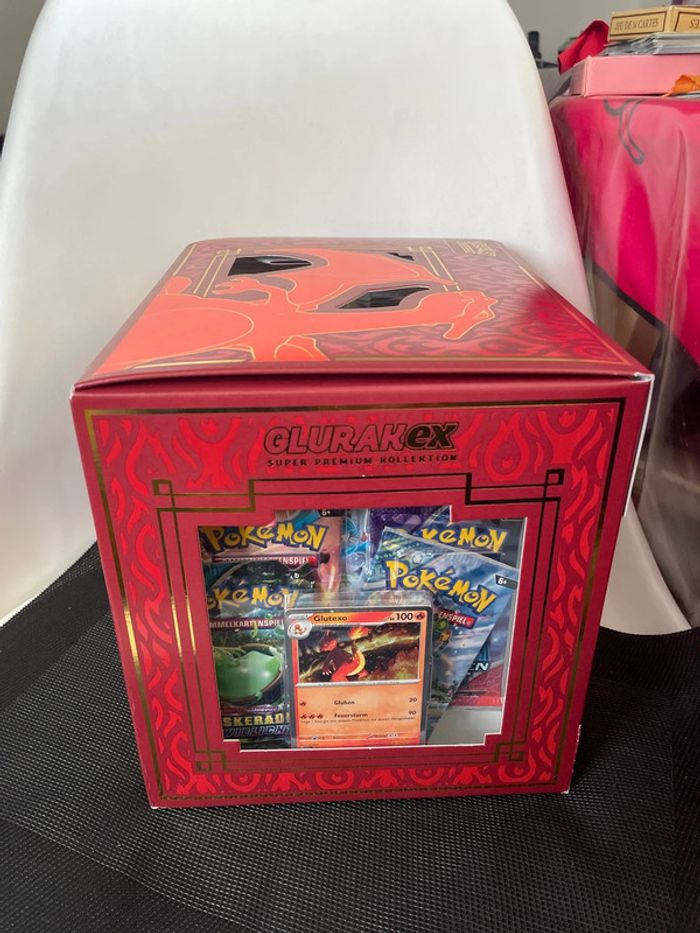 Coffret Glurak EX super premium collection allemand Deutsch neuf scellé dracaufeu charizard - photo numéro 3