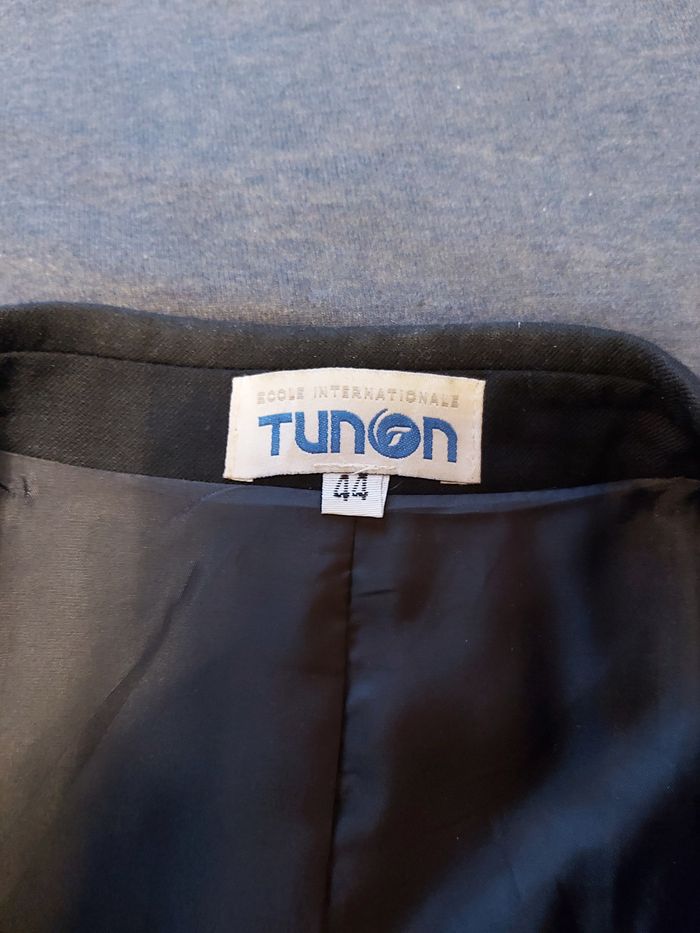 Veste de costume homme bleu marine foncé T. 44 - photo numéro 5