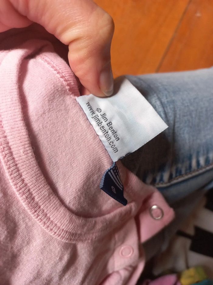 Beau T-shirt 100% coton 6 a 12 mois - photo numéro 4