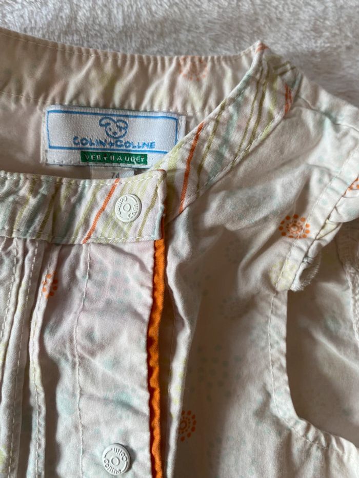 Lot de 2 robes vintage 12 mois - photo numéro 4
