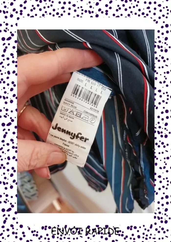 Chemise rayée femme - photo numéro 6