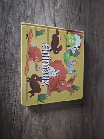 Livre puzzle les animaux