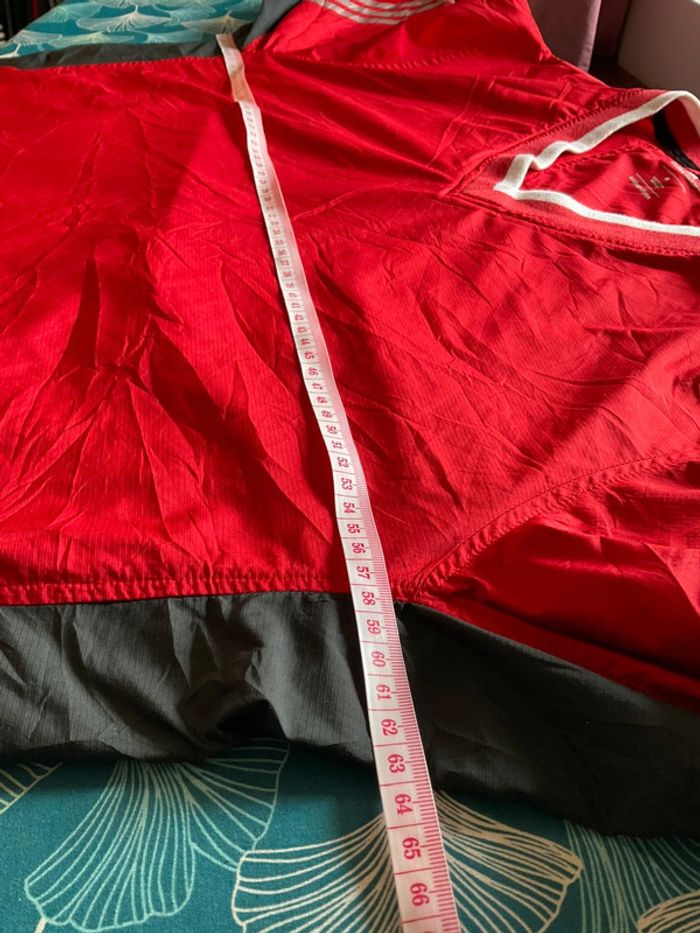 Sweat coupe-vent léger pour homme Adidas Golf rouge taille M 179 - photo numéro 7