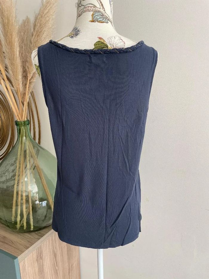 Débardeur bleu marine DDP taille L - photo numéro 2