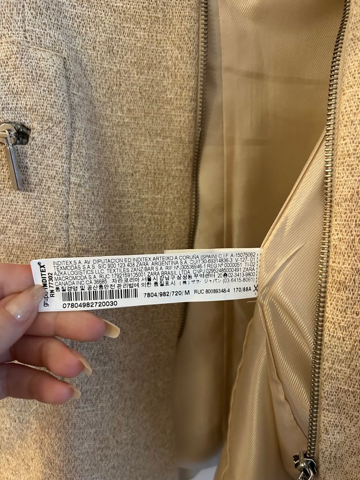 Manteau classe Zara taille M - photo numéro 6