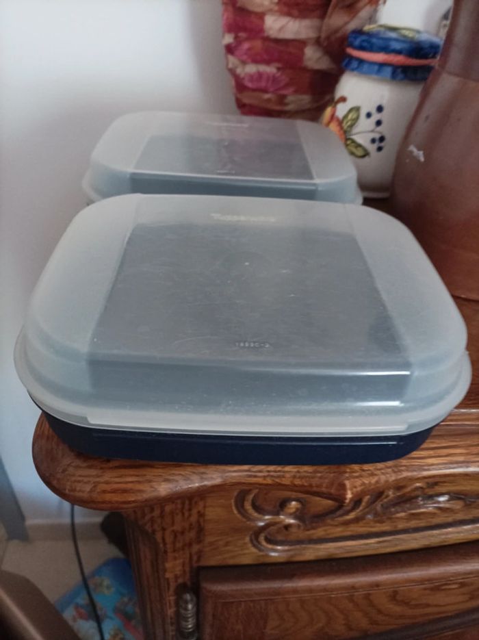 Lot 2 Boîtes Signature Tupperware