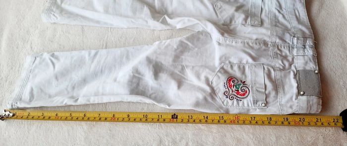 Pantacourt blanc 6 ans - photo numéro 9