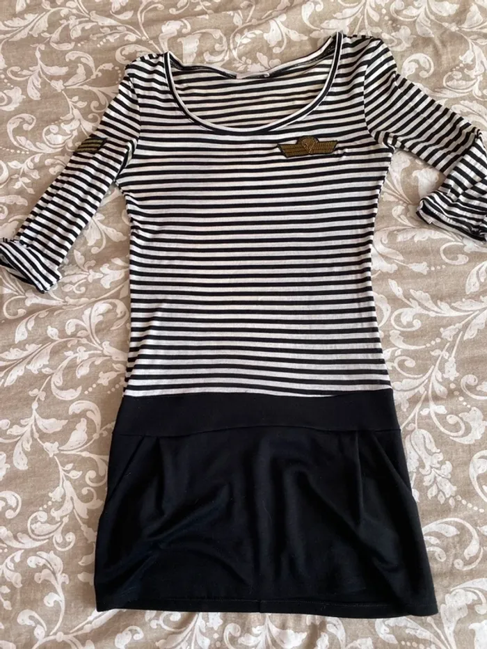 Robe tunique marinière Promod