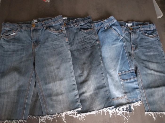 Lot 4 shorts coupés Verbaudet 12 ans - photo numéro 2