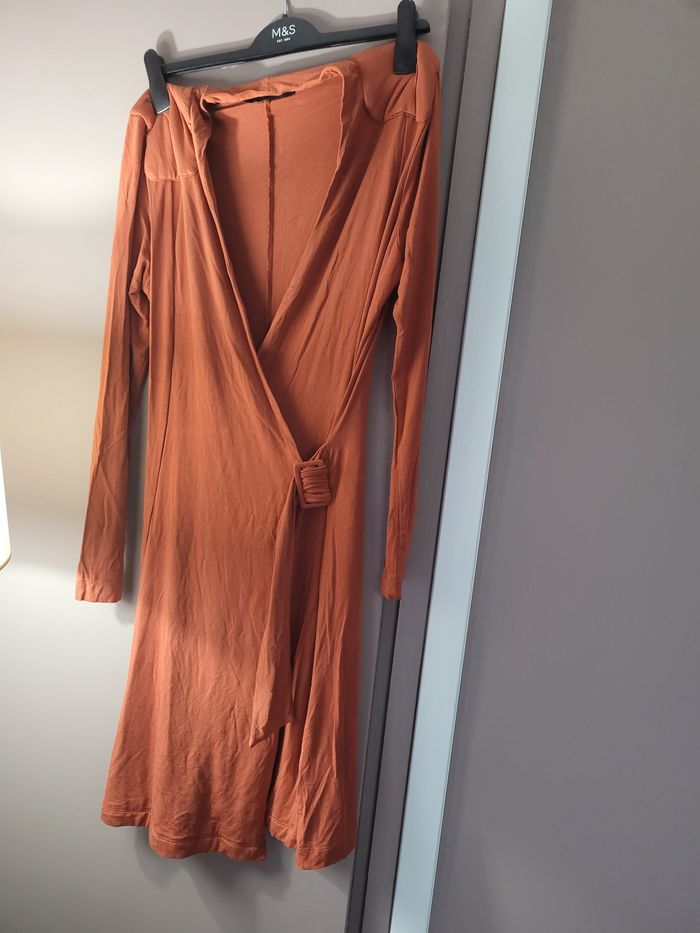 Robe fluide 92% viscose et 8% élasthanne - photo numéro 3