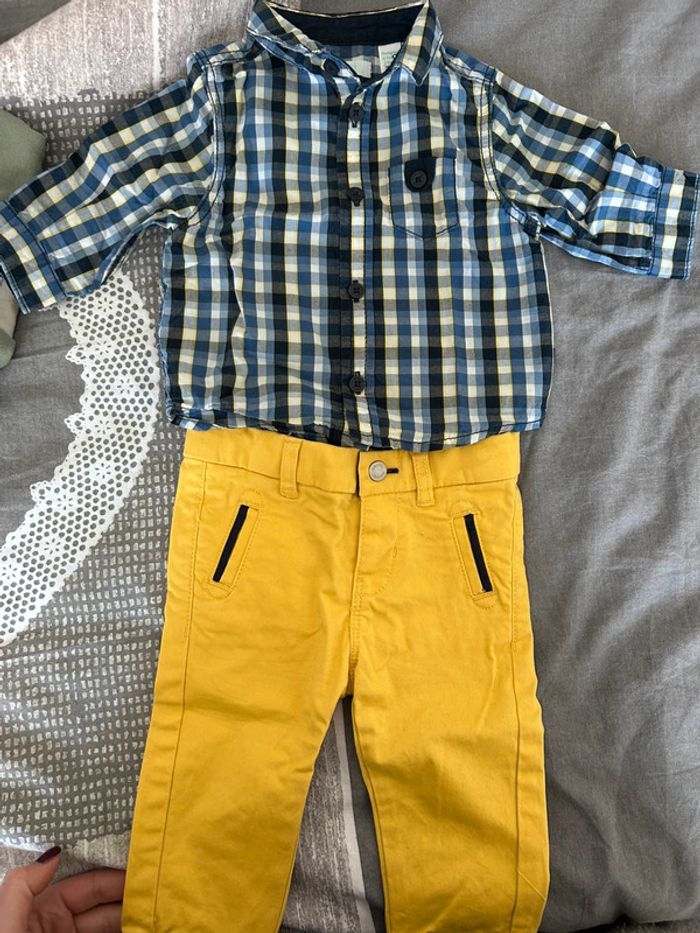 Ensemble bébé garçon 3 mois