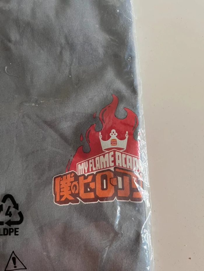 T-shirt Burger King My Hero Academia - photo numéro 2