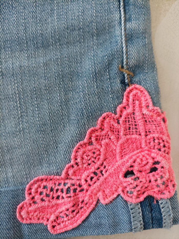 Short jean Superdry taille 36 - photo numéro 3