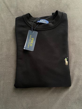 Sweat noir  Ralph Lauren pour homme 