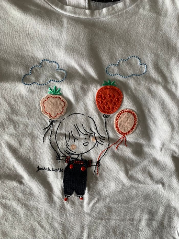 Lot de 2 t-shirts 👶🏻 12m - photo numéro 3
