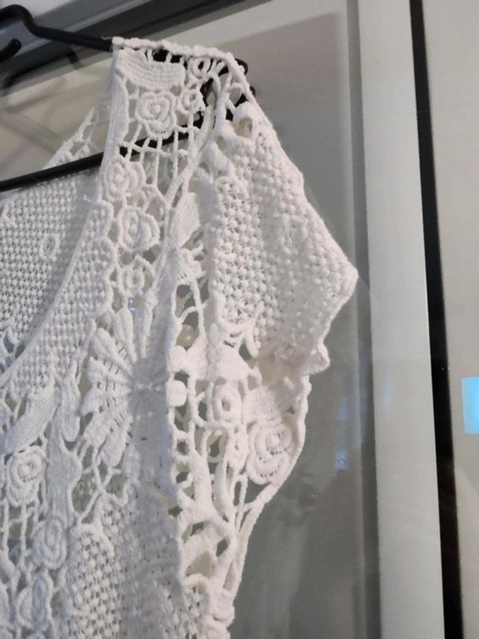 Boléro dentelle sans manche - photo numéro 5