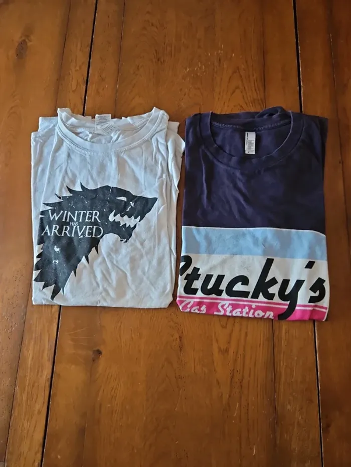 Lot 5 tee shirts - photo numéro 2