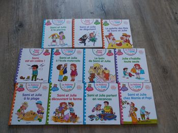Livres Sami et Julie maternelle 