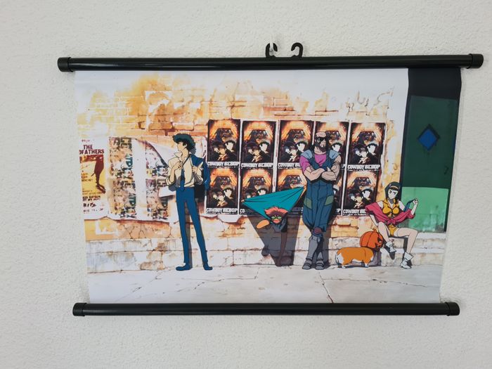 affiche murale en tissu cowboy bebop street
