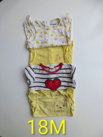 Lot de 4 Hauts Été - Orchestra - 18M