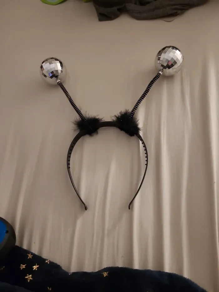 Serre tête à boules disco
