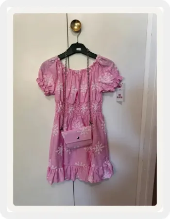 Robe rose pour filles